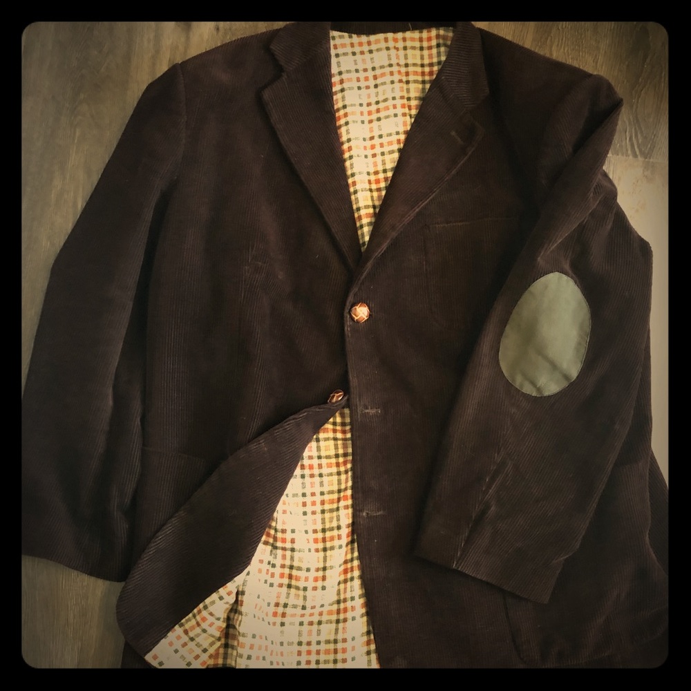 Bespoke Men’s corduroy sport coat